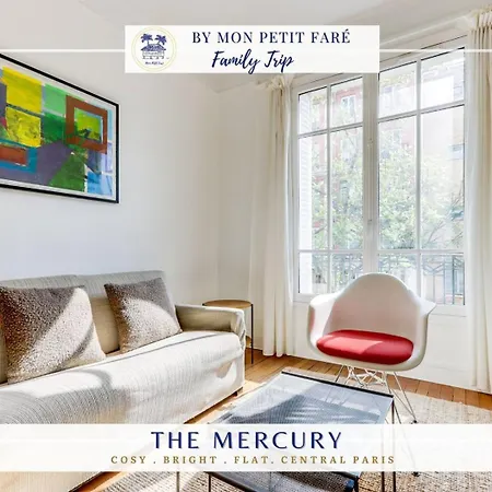 Appartement Le Mercury - Confortable Et Lumineux - Nation Paris